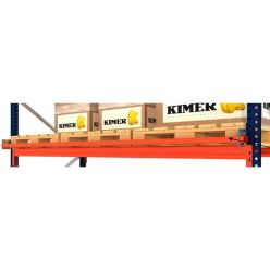 Achterstop voor palletstelling balk L0950 mm. RAL2004 Pure orange - Afstandhouder