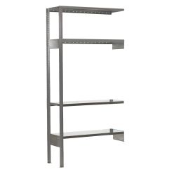 Legbordstellingen HI280 extra vakken. H2100 x B1000 x D0400 mm. 5 legborden - Stalen stellingen