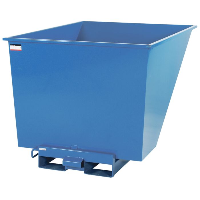 Kiepbak open. 1100 l. RAL5019 Capri blue - 
